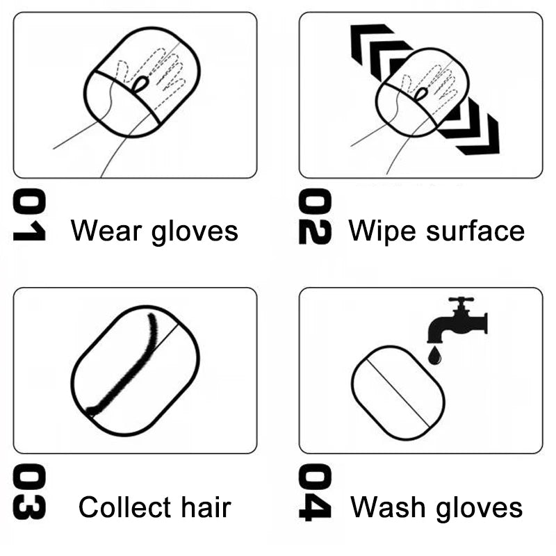 Cleaner Gloves for Pet Fur™